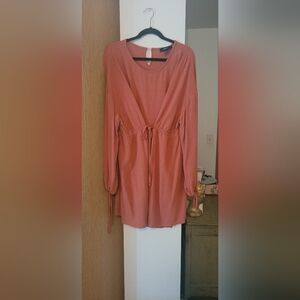 Size 2X Forever 21+ frock dress in a muted orange pink